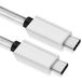 Allteq ALTQ-UC-130-W-3 USB-kabel USB 3.2 Gen 1 (3.1 Gen 1) 3 m USB C Wit