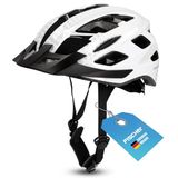 FISCHER FAHRRAD Urban Lano L/XL MTB fietshelm Wit, Zwart