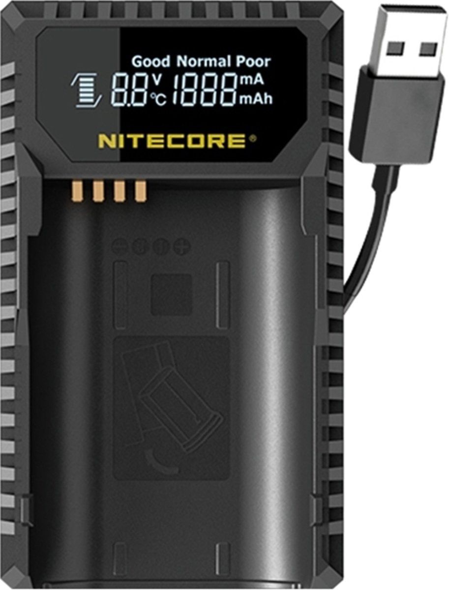 NITECORE ULSL USB lader voor Leica BP-SCL4