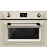 Smeg SO4902M1P - 40L Electric Oven with Microwave, Grill, and Convection - Cream