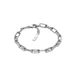 Emporio Armani Herenarmband van roestvrij staal of kralen met karabijnsluiting
