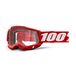 Ride100percent ACCURI 2 Red-Clear lunettes pour adultes, unisexe, rouge