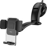 Hoco CA118 Universele Telefoonhouder Auto Raam/Dashboard met Zuignap Zwart