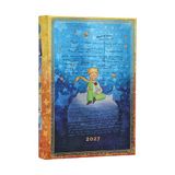 12-Monatskalender Paperblanks 12-Monatskalender 2027 Saint-Exupéry, Der kleine Prinz Mini Tagesüberblick