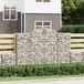 Prolenta Maison Exclusive - Gegalvaniseerde stalen gaasbakken, 12 stuks, afmetingen 200x50x140/160 cm