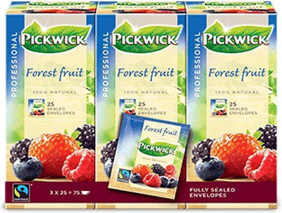 Pickwick Professional Bosvruchten Thee - 20 zakjes