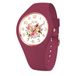 Ice-Watch - ICE Flower Anemone bouquet - Rood dameshorloge met siliconen band - 021736 (Small)
