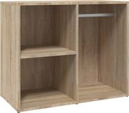 vidaXL Kledingkast 80x40x65 cm bewerkt hout sonoma eikenkleurig