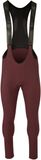 AGU Essential - Bibtight - Heren - Warme fietsbroek - Winter - Winddicht - Reflecterend - Bruin - L