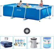 Intex Rechthoekig Frame Zwembad - 300 x 200 x 75 cm - Blauw