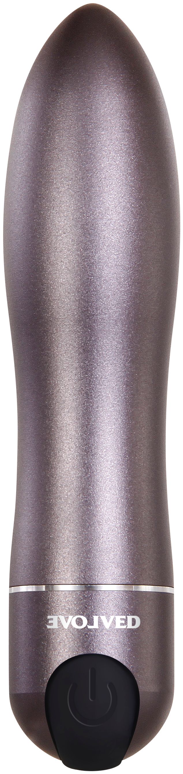 Metallic Vibrating Bullet with Storage Pouch - Evolved