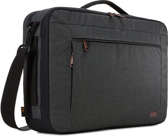Case Logic Era ERACV116 Obsidian - Laptoptas / Aktetas - 15.6 inch - Grijs