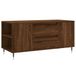 VidaXL Salontafel 102x44,5x50 cm bewerkt hout bruin eikenkleur