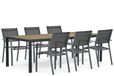 Lifestyle Garden Furniture Lifestyle Lifestyle Sella/Valence 240 cm dining tuinset 7-delig
