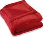 CelinaTex Wollige knuffeldeken 150 x 200 cm rood
