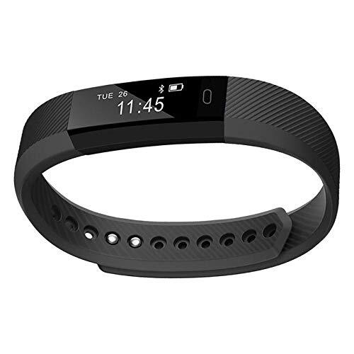 Monkey lectric Unisex Smartwatch FitM-Fitness, Phantom zwart, one size