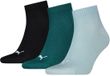 Puma Unisex quarter sokken - Emerald Ice - Fresh Water - 39-42 - 3 paar
