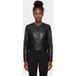 & Other Stories Veste en cuir St Orla Noir