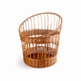 Lacor - 63493 - Baguette broodtrommel, mand met wilgenlook, polypropyleen met versterking van roestvrij staal, 32 x 42 cm, donkerbruin