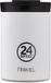 24Bottles Travel Drinkfles 350 ml Capaciteit - stone ice white