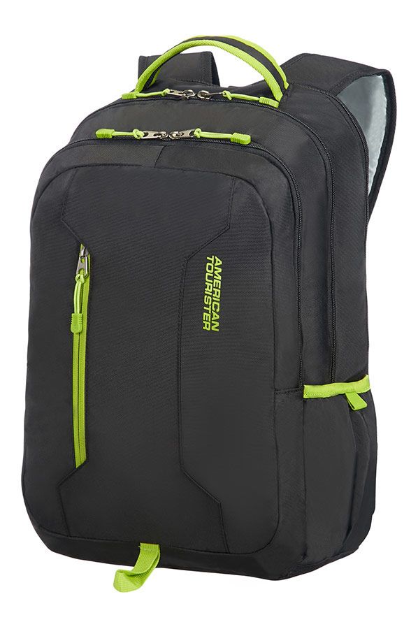American Tourister Urban Groove SA1747 15.6 inch Laptop Backpack - Black/Green