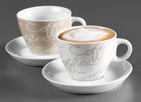 Ritzenhoff & Breker Cappuccinoset Cornello crème - 4-delig