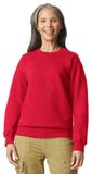 Gildan - Softstyle Midweight Fleece Crewneck Sweater - Red maat XL