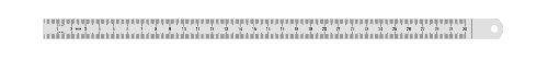 Metrica 24054 meetstaaf roestvrij 300-1/2 mm