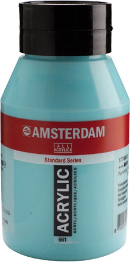Amsterdam Acrylverf 661 Turkooisgroen - 8712079281151
