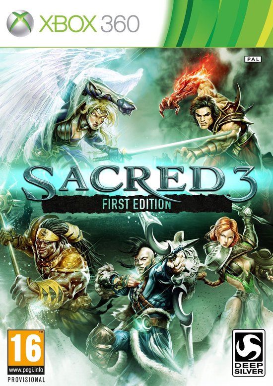 Deep Silver Sacred 3 - First Edition, Xbox 360 Frans