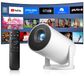Beamer Mini projecteur 4K Android 14 Blanc