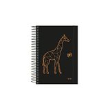 Oxford So Chic kalender 2023 2024, dag per pagina, extra harde omslag, 12 x 18 cm, Spaans design giraf