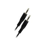 APM 418013 audio kabel 1,5 m 3.5mm Zwart