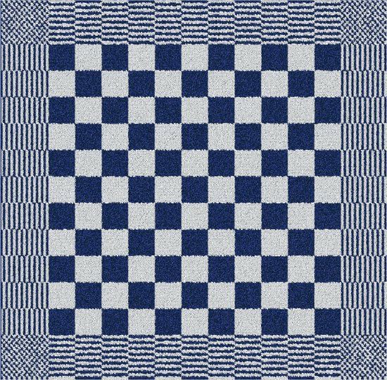 DDDDD Barbeque Keukendoek - 50x55 cm - Set van 6 - Blue