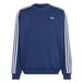 ADIDAS ORIGINALS Sweatshirt 'Adicolor' donkerblauw / wit