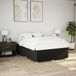 Maison Exclusive - Cadre de lit sans matelas, noir, 140x200 cm, rembourré
