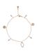 Gaya Leo E-Commerce Ltd. Gaya Anklet Rose Gold Blue Koper 26 cm