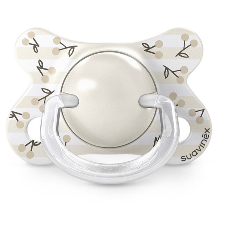 Suavinex, Set van 2 fopspenen voor pasgeborenen en zeer kleine baby's, speciale maat Mini -2/2 maanden, symmetrische fopspeen van siliconen SX Pro, plat, omkeerbaar, respecteert de mondontwikkeling