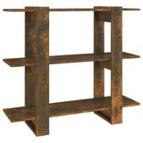 VidaXL Boekenkast/kamerscherm 100x30x87 cm gerookt eikenkleurig