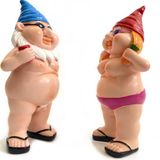 TOVBMUP Gnome de jardin pour extérieur - Set de 2