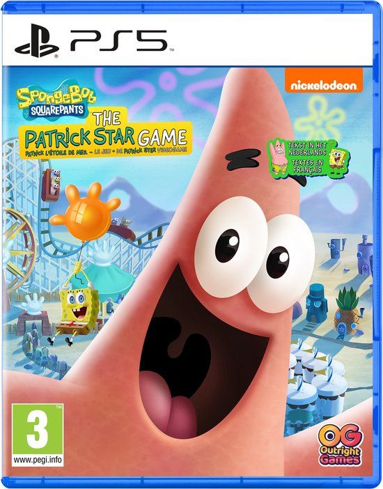SpongeBob SquarePants: De Patrick Ster Videogame - PS5 - Standard Edition - PAL