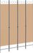 vidaXL paravent beige 160 x 220 cm tissu