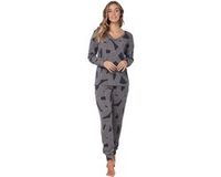 Pastunette Premium - Pyjama - Balance - Viscose/Polyester - Grijs/Beige - Maat 36