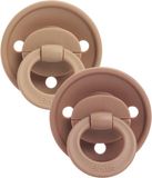 Elodie Binky Bundle fopspenen - Fopspeen - Fopspenen 3mnd+ - Duopack - Silicone Fopspeen - Soft Terracotta