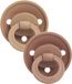 Elodie Binky Bundle fopspenen - Fopspeen - Fopspenen 3mnd+ - Duopack - Silicone Fopspeen - Soft Terracotta