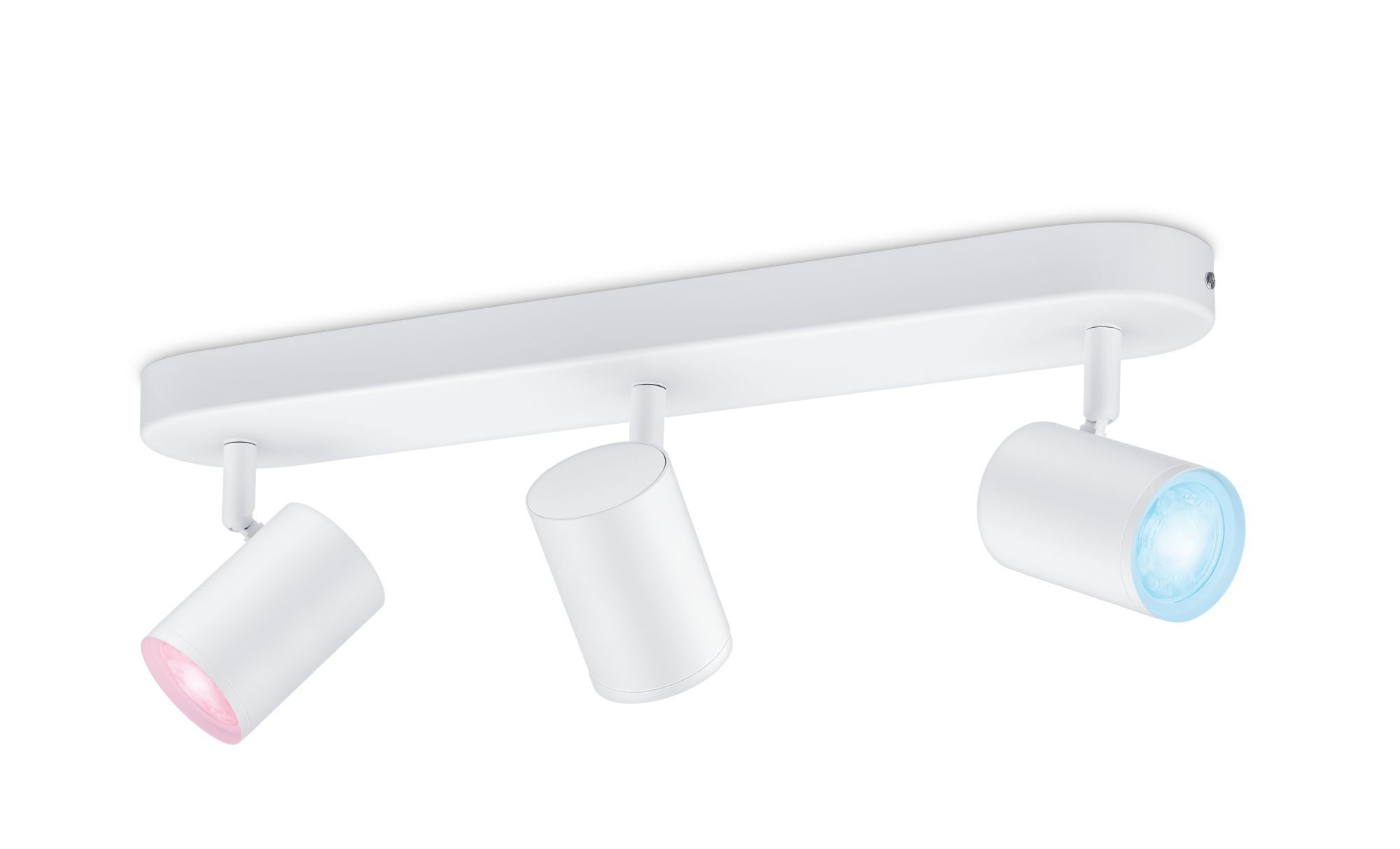 WiZ IMAGEO Smart Ceiling Light - White - Wi-Fi/Bluetooth - LED - Dimmable - 345 lm - 3-Spot