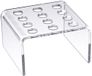 NeoLab 2-5018 inzetstuk voor 3 x 4 reactievaten, acryl, 1,5 ml, transparant