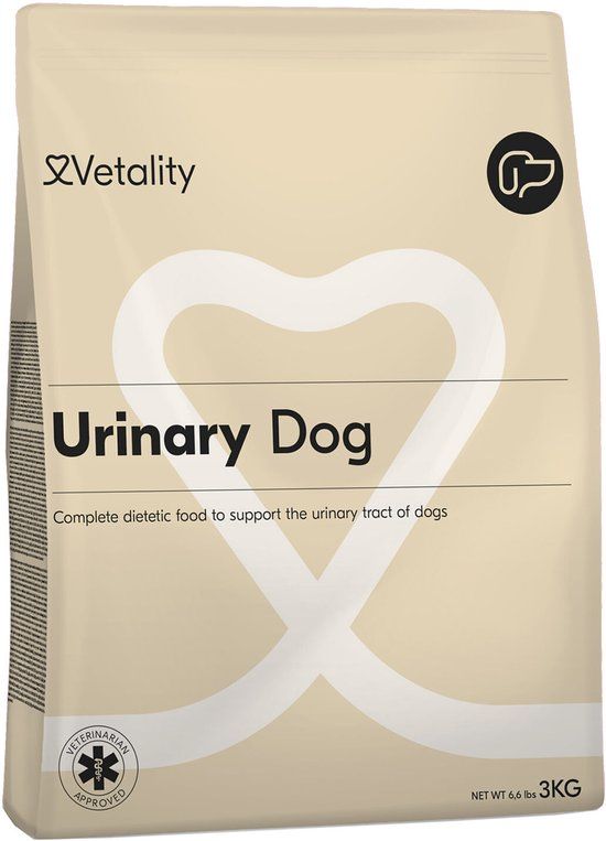 Vetality Urinary Dog - 2 x 3 kg Hondenvoer Brokken