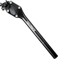 Ergotec PM-705N Zadelpen - ø31,6mm x 350 mm - Zwart - Met vering