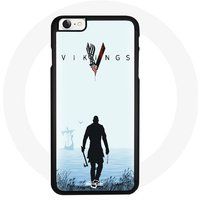 Maniacase Hoesje voor iPhone SE Vikings Series Seizoen 6 Ragnar Lothbrok The 2022 Trailer